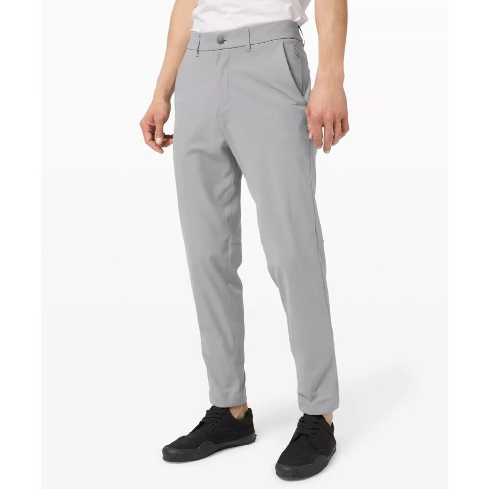 Lululemon Commission Slim Fit Pants Seal Grey